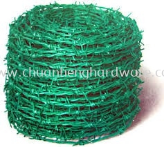 PVC COATED BARBED WIRE