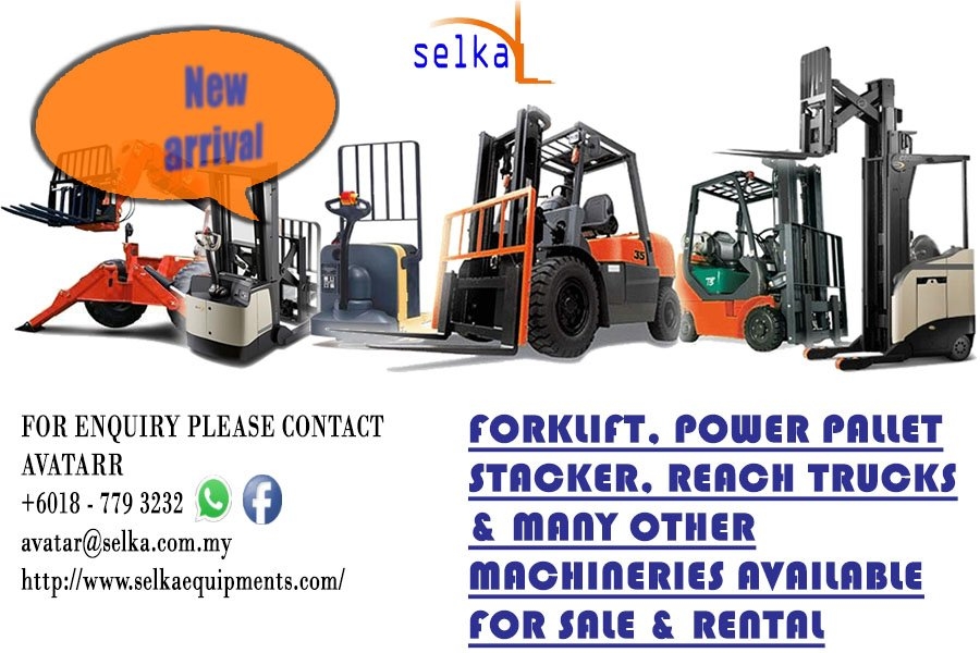 Forklift Rental, Repair, Buy Johor Bahru, Pasir Gudang, Gelang Patah, Nilai , Seremban , Sendayan