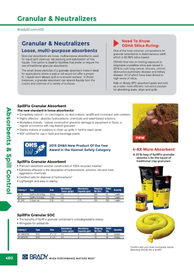 Granular & Neutralizers