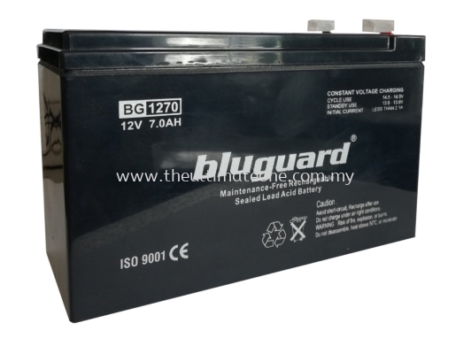 BLUGUARD 12V 7.0AH Rechargeable Seal Lead Acid Backup Battery - Autogate  Alarm Backup