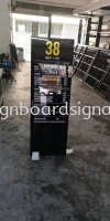 Hair Culture Price List Acrylic Display Stand at Sungai Wang KL ACRYLIC DISPLAY