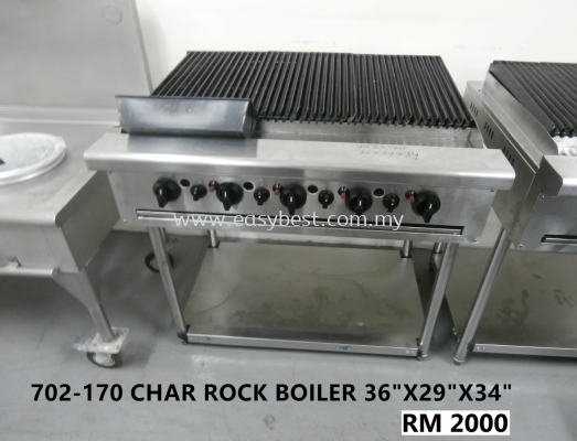 USED : 702-170 CHAR ROCK BOILER RM2000