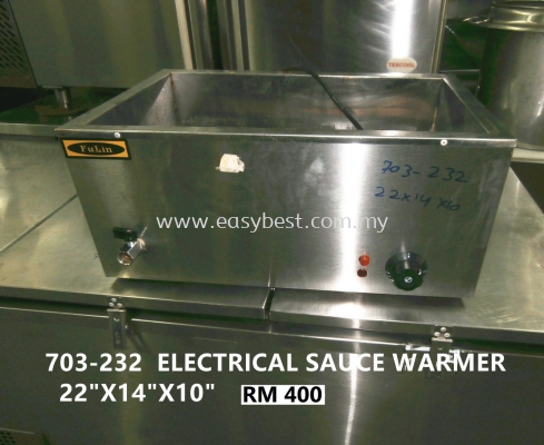 USED : 703-232 ELECTRICAL SAUCE WARMER RM400