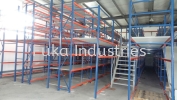 Racking System Mezzanine Floor Heavy Duty Rack Sistem Rak Palet