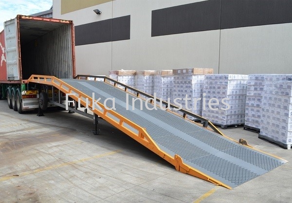 Mobile Steel Ramp / Yard Ramp / Container Ramp Material Handling ...