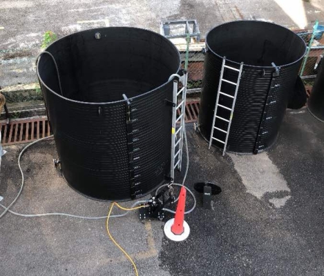 DLM Model HDPE Tank - Open Top 