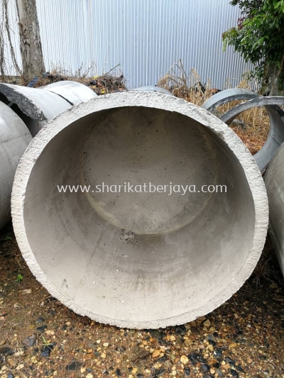 (A) CONCRETE SEPTIC TANK 3' (D) X 3' (L)