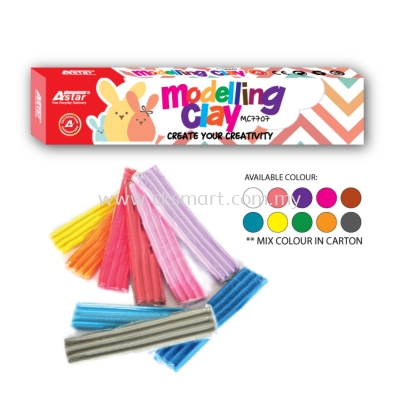 ASTAR MODELLING CLAY ASSORTED COLOURS 