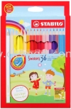 STABILO SWANS COLOR PENCILS 36's Art Products