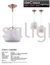 Aluminium Pendant Light Metal Type Pendant Light PENDANT LIGHT