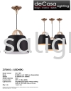 Aluminium Pendant Light Metal Type Pendant Light PENDANT LIGHT