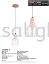 Modern Single Pendant Lamp Retro Loft Design Pendant Light PENDANT LIGHT