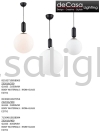 Modern Single Pendant Lamp Glass Pendant Light PENDANT LIGHT