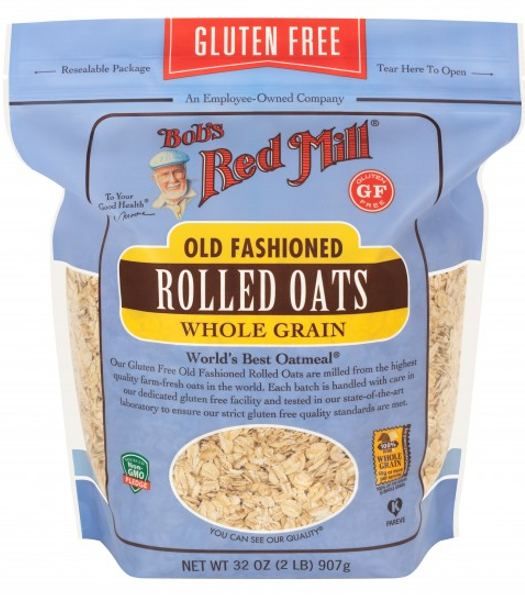 Gluten Free Rolled Oats Oats, Cereal and Granola Bobs Red ...
