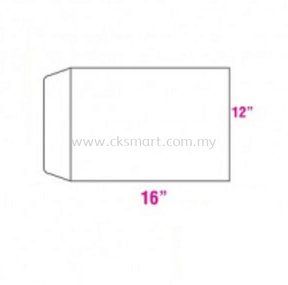 12 X 16 WHITE ENVELOPE 