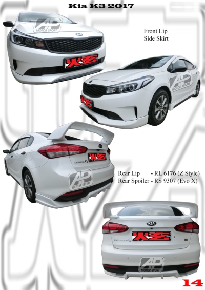 Kia K3 2017 Bodykits 