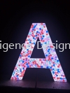  Diamond surface embossed 3D LED Lettering