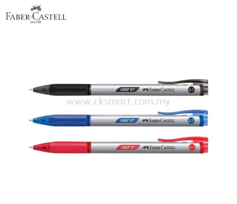 FABER-CASTELL GRIP X7 BALL PEN 0.7MM