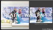 70-571 frozen wallmural G & B - Kids @ Home - 2017 Germany Wallpaper - Size: 53cm x 10m