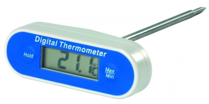 WATERPROOF THERMOMETERS, ROBUST & HEAVY DUTY, OPTIONAL LONGER PROBE