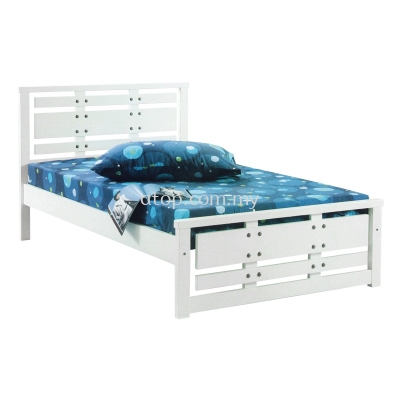 Atop ATN 8266WH Single Bed Frame