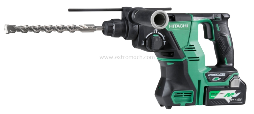 Hitachi Multi Volt 28mm Cordless Rotary Hammer DH36DPA