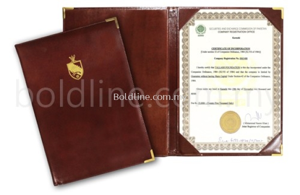 Certificate Holder / Folder / Student Report File / PU & Leather goods