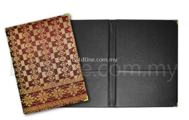 Songket Folder / PU Folder