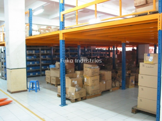 Rack Supported Mezzanine Floor