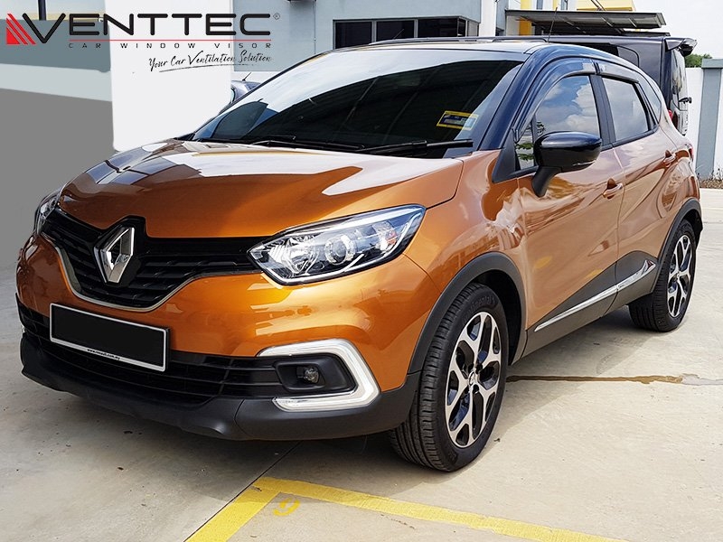 RENAULT CAPTUR 13Y-ABOVE = VENTTEC DOOR VISOR