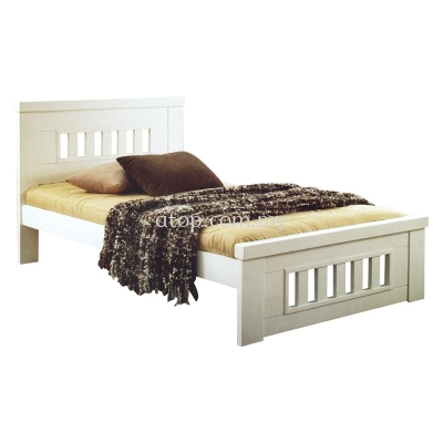 Atop ATN 8255WH Single Bed Frame