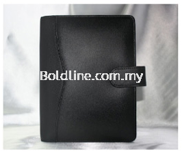 B6002 Black - B6 Genius Leather Organizer