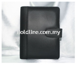 B6034 Black - B6 Genius Leather Organizer