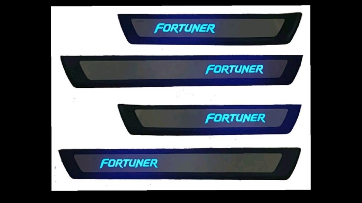 fortuner 2017 led side steel plate