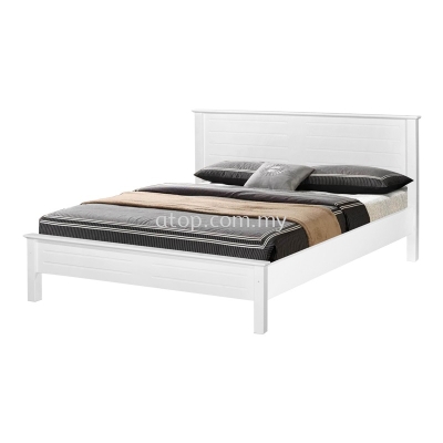 Atop ATN 8639WH King Size Bed Frame