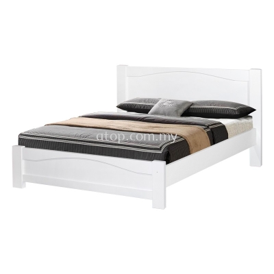 Atop ATN 8641WH King Size Bed Frame