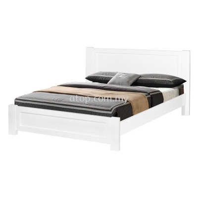 Atop ATN 8638WH King Size Bed Frame