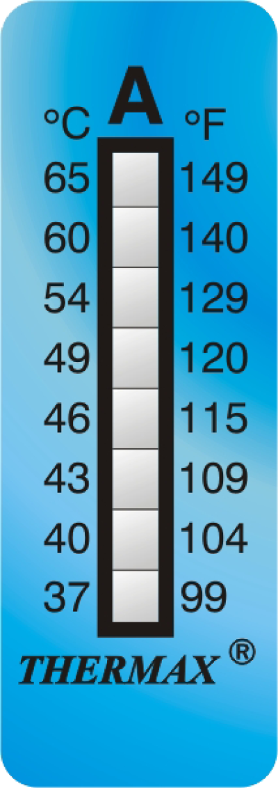 THERMAX 8 LEVEL TEMPERATURE STRIPS