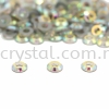 Signature PLUS, Special Shape, Code 831# Cosmic Ring Flat Back, 6mm, Crystal AB  Hotfix Signature PLUS - Special Shape Hotfix