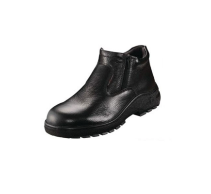 Black Hammer BH0993 Classic Series Mid Cut Zip On Safety Shoes 