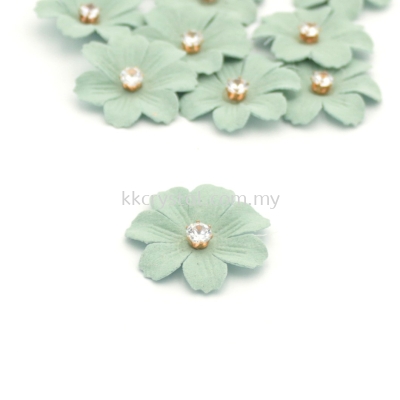 Handmake Flower, Code 88#, Color 66# Green, 10pack/pack