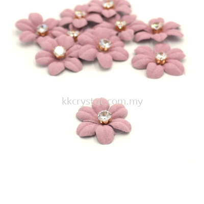 Handmake Flower, Code 89#, Color 111# Light Amethyst, 10pcs/pack