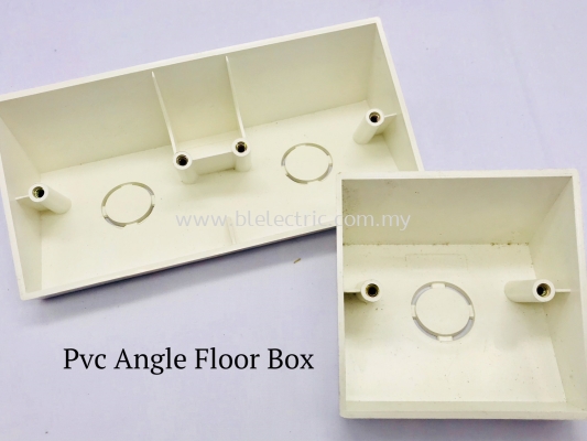Pvc Angle Floor Box