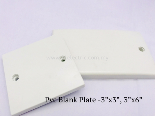 Pvc Blank Plate 