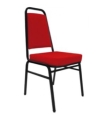 BCA1 Epoxy Black / Chrome Frame Banquet Chair Chairs
