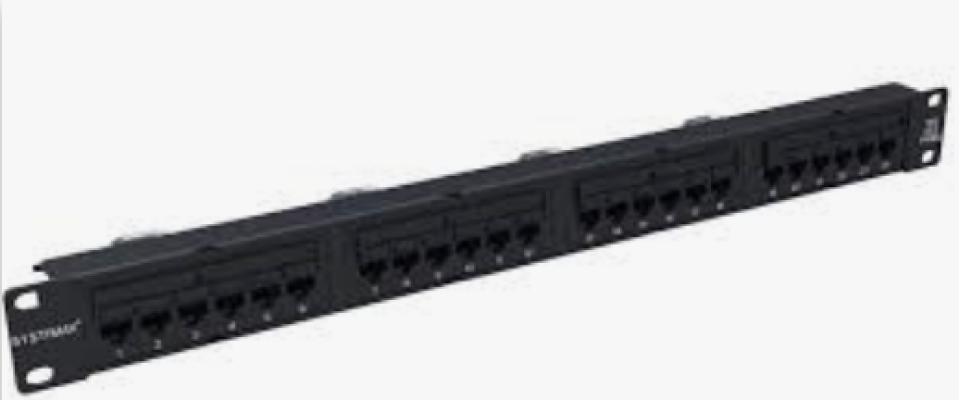 Systimax 1100GS3-760206797 Cat6 24port patch panel, 1u