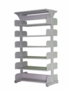 GY607 Library Double Sided Rack Library Rack Metal Cabinet 