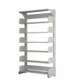 GY606 Library Single Sided Rack Library Rack Metal Cabinet 