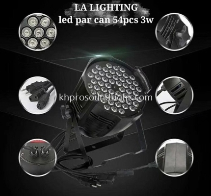 LED Par Can 54pcsX3W