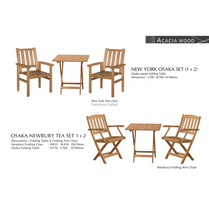 Osaka Newbury Folding Arm Chair Tea Set 1 2 Malaysia Tea Set